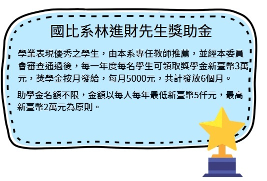 本系林進財獎助學金圖片